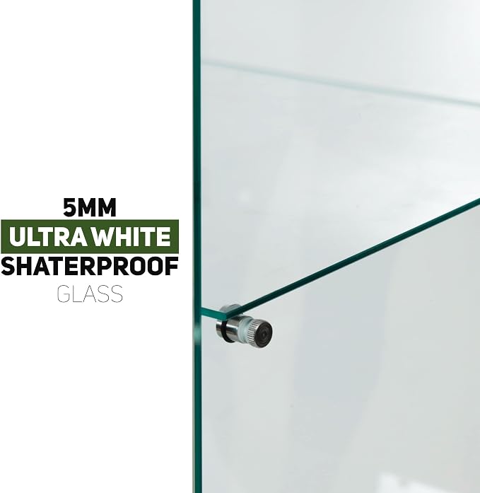Beauty4U Glass Display Cabinet - Image 5