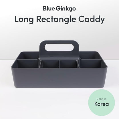 BLUE GINKGO Stackable Organizer Caddy – Korean-Made Portable Tote - Image 2