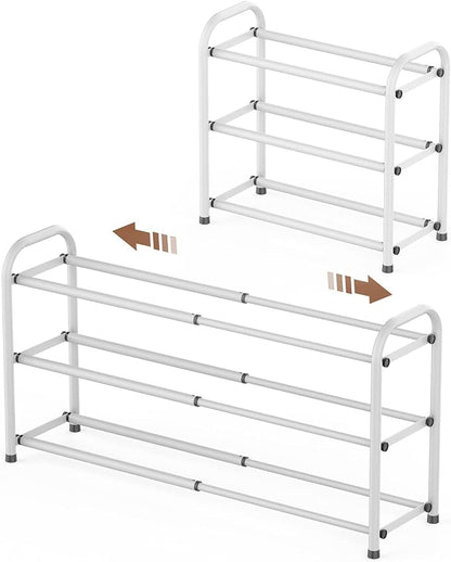Gonfoam Expandable 3-Tier Shoe Rack by Gonfoam