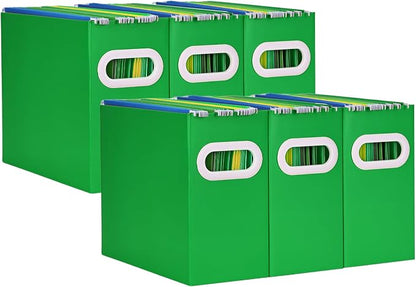 Hanging File Organizer, Cardboard File Folder Organizer by AOSRIC