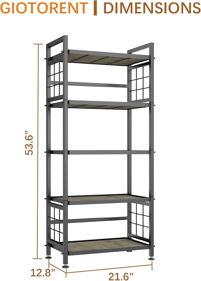 GIOTORENT 5-Tier Kitchen Storage - Image 3