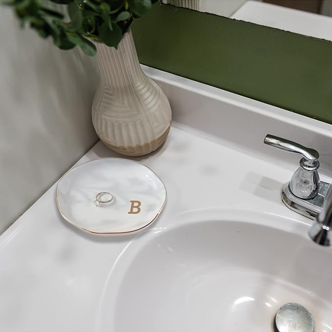 Initials Ring Dish Jewery Tray - Image 4