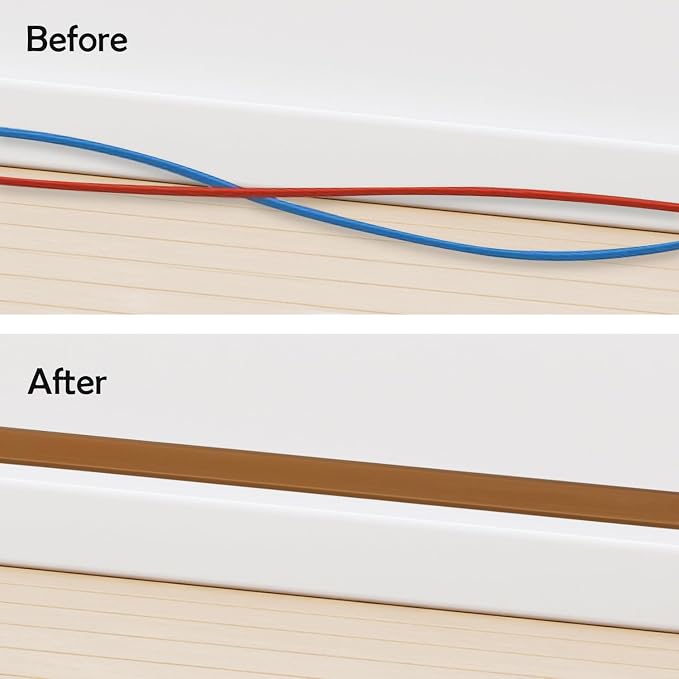 Rubber Bond TV Cord Hider Cable Protector - Image 4