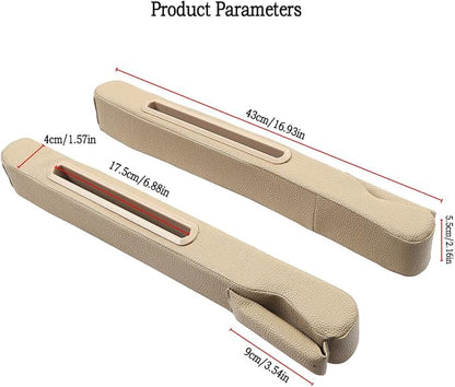 DEEYOTA 2 Pack Car Seat Gap Filler Organizer - Image 2
