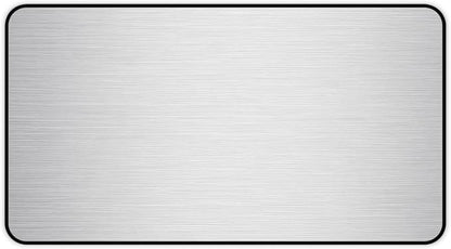 Brushed Metal Texture Desk Mat by Unknown