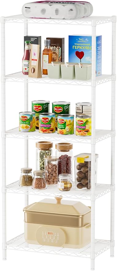 SINGAYE Shelf Wire Shelving Adjustable Storage Shelves Rack Standing Units by SINGAYE