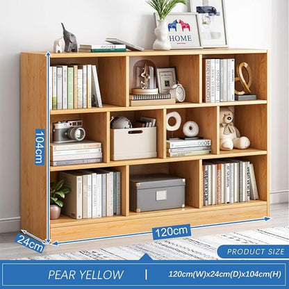 IOTXY Open Shelf Low Bookcase - Image 2