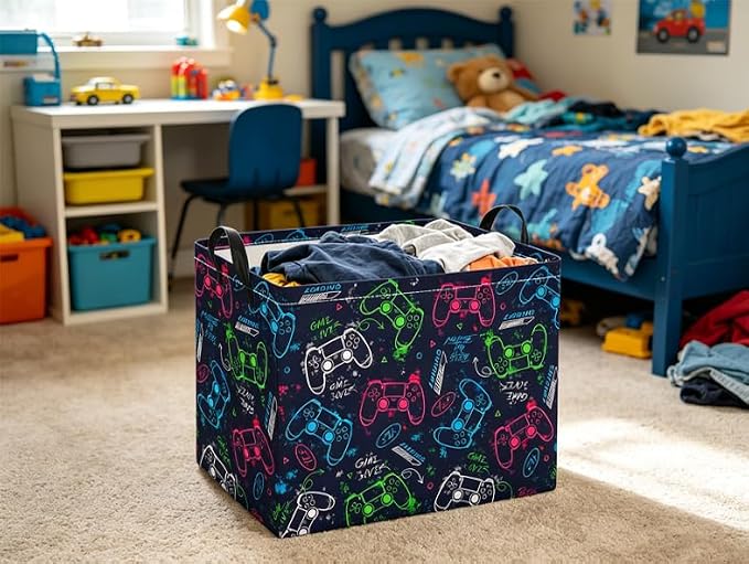 Rectangular Baby Kids Storage Basket - Image 6