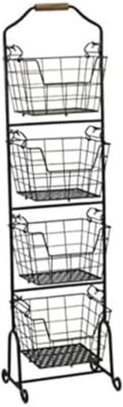 Mikasa Gourmet Basics Ferme 4-Tier Market Basket by GourmetBasicsbyMikasa