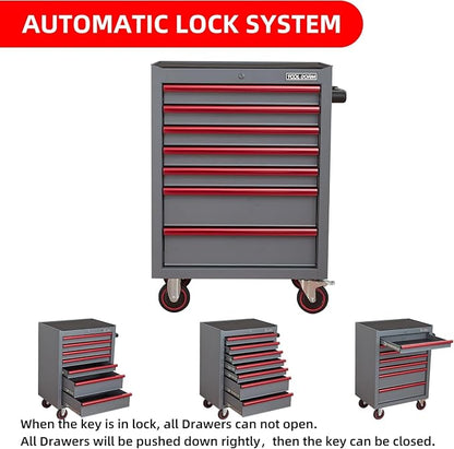 7-Drawer Rolling Tool Chest - Image 5