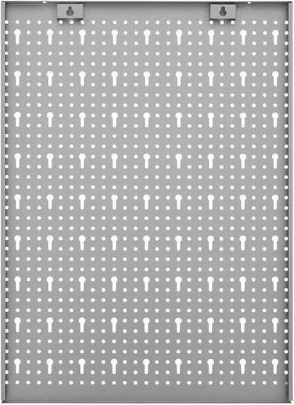 Steel Peg Board Set Wall-Mounted 3 Panels 15.7"x22.8" - Image 5