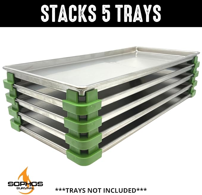 16 Pc Original Tray Stackers for Harvest Right Freeze Dryer Trays – Stacks 5 - Image 2