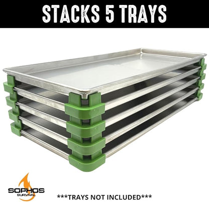 16 Pc Original Tray Stackers for Harvest Right Freeze Dryer Trays – Stacks 5 - Image 2