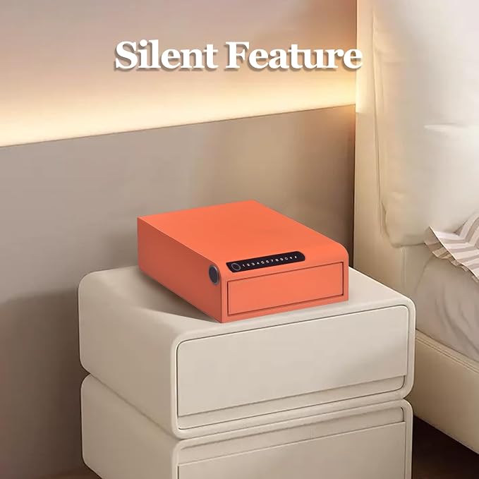 Biometric Fingerprint safe, Slide-Away Handgun Safe - Image 7