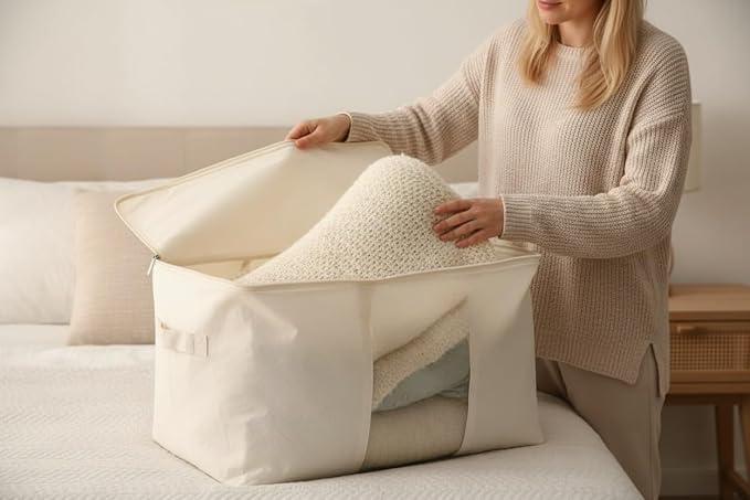 Soft Canvas Clothes Storage Bags - Image 5