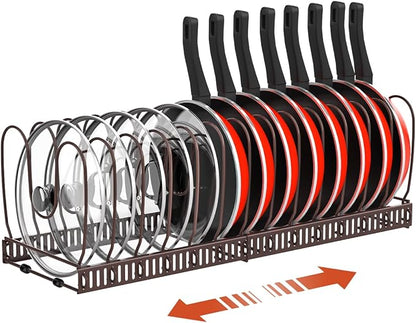 Housolution Pot and Pan Organizer Rack by Housolution