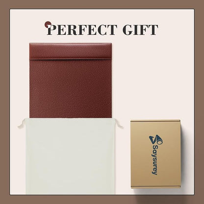 47.2 x 17 Inch Leather Desk Pad Protector - Image 6