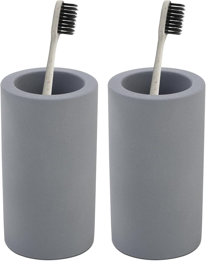 2Pcs Diatomite Toothbrush Holder by Coengwui