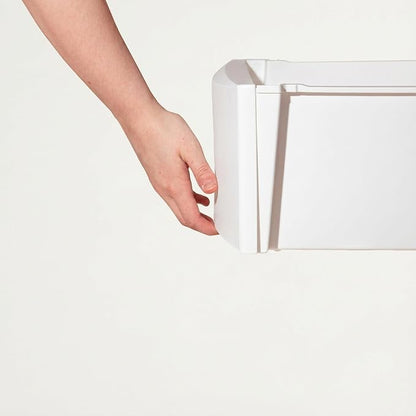 IRIS USA 4-Drawer Wide Plastic Drawer Organizer, Matte White | Organize clothing - Image 7