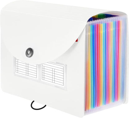 Sooez 24 Pockets Expanding File Folder by Sooez