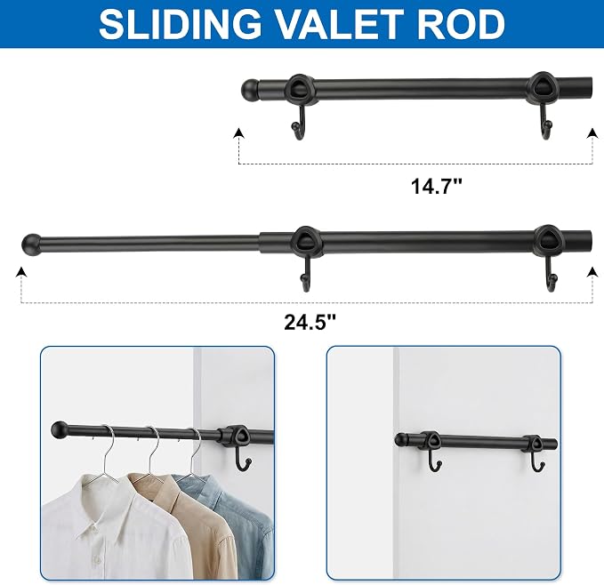 Valet Rod for Closet Pull Out - Image 3