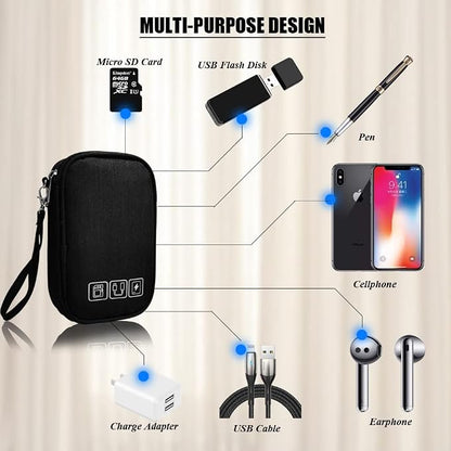 Electronic Organizer Bag Cable Organizer Travel Cord Organizer Case Pouch - Image 6