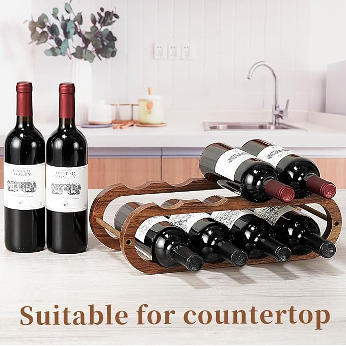 Navtcow Wine Rack and Water Bottle Organizer 2 in 1 - Image 5