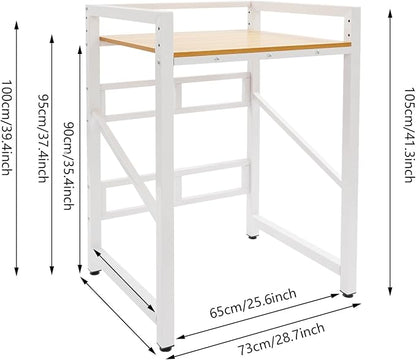 Washer Dryer Stacking Rack Stand, Heavy Duty Washing Machine Shelf - Image 3