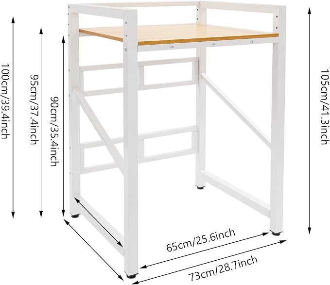 Over The Washer and Dryer Storage Shelf, Height Adjustable Washer Dryer - Image 3