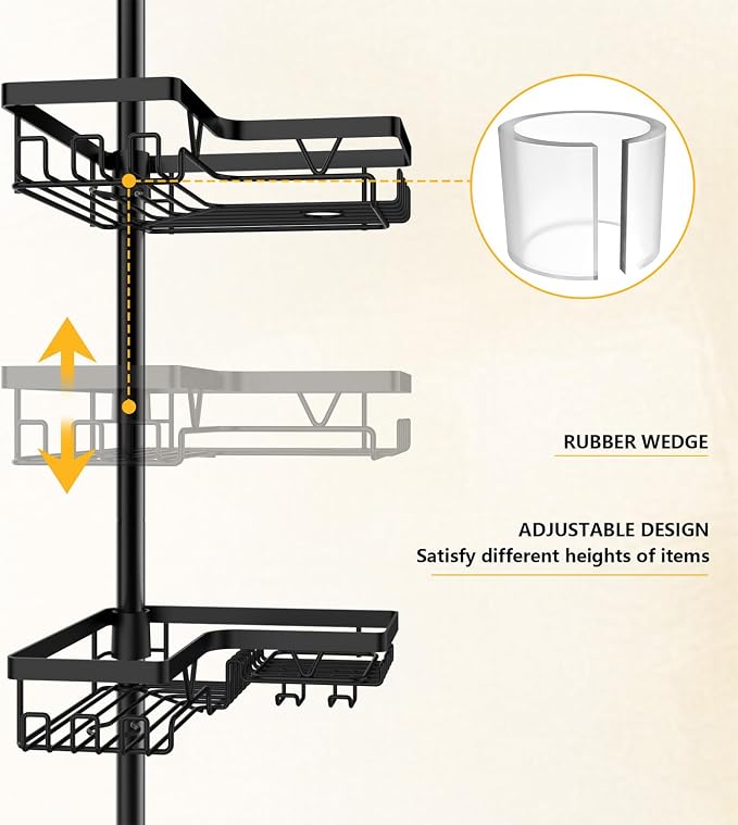DAOYA Corner Shower Caddy - Image 5