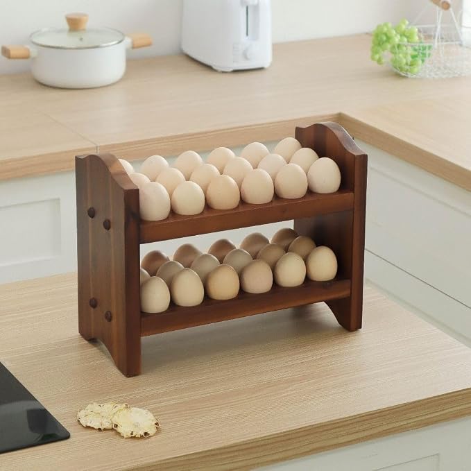 Egg Holder Countertop, Egg Storage and Egg Container - Image 2