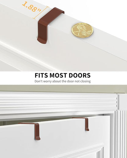 Moforoco Bronze 9-Tier Over The Door Pantry Organizer, Pantry Organization And - Image 3