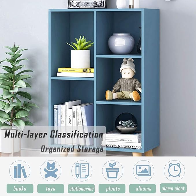 IOTXY Wooden Open Shelf Bookcase - Image 6