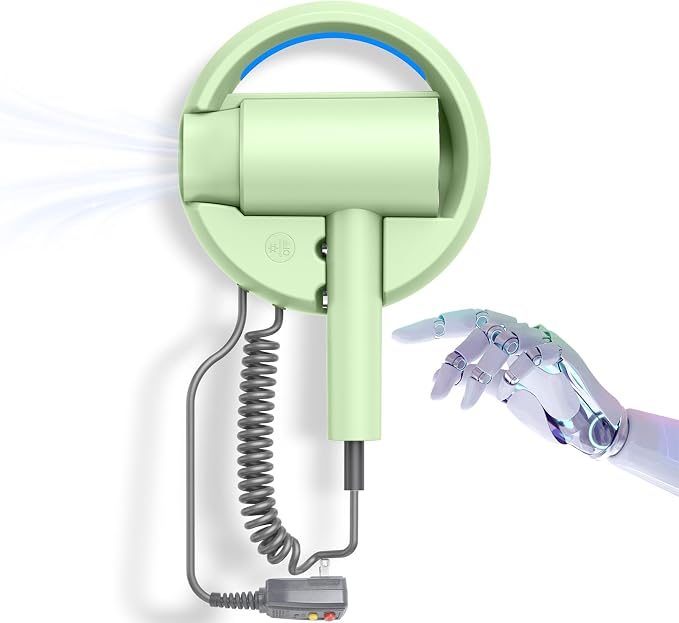 110V Hotel Wall Mounted Hair Dryer by GMDQ