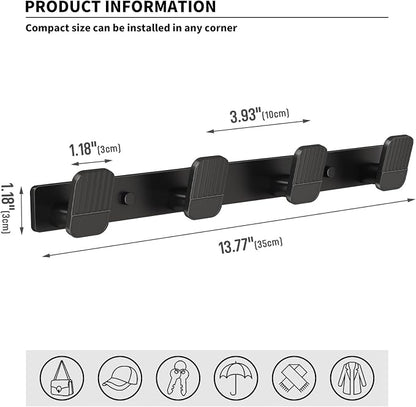 Coat Rack Wall Mount Coat Hooks - Image 5