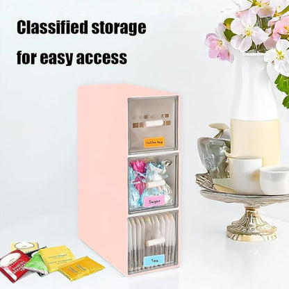 Plastic Clear Tea Box, Tea Bag Organizer - Image 5