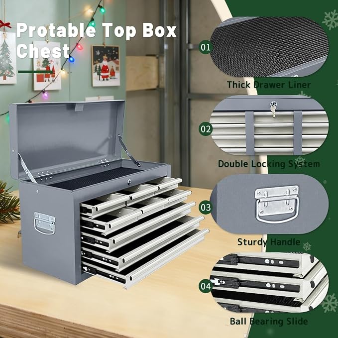 13-Drawer Rolling Tool Chest - Image 4