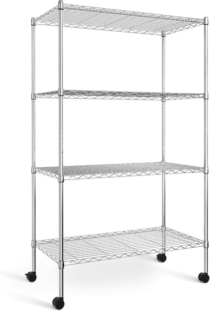 Simple Deluxe Heavy Duty 4-Tier Shelving by SimpleDeluxe
