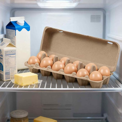 15 Pack Egg Cartons Cheap Bulk, Sturdy Natural Pulp Material Perfect - Image 5