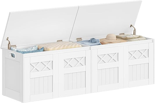 Hzuaneri 59" Storage Bench, Lift Top, 268L/70 Gal Large Storage Chest | | 330lb by Hzuaneri