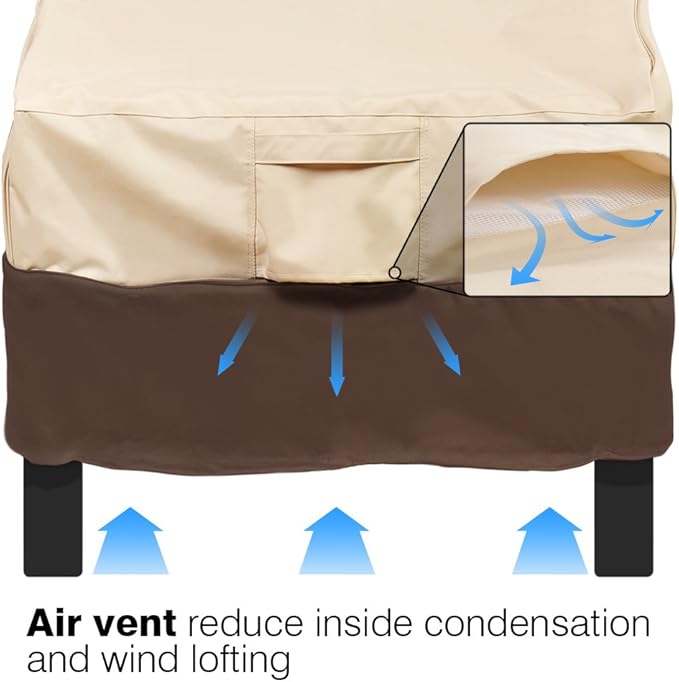 Vailge Patio Chair Covers, Lounge Deep Seat Cover, Heavy Duty and Waterproof - Image 7