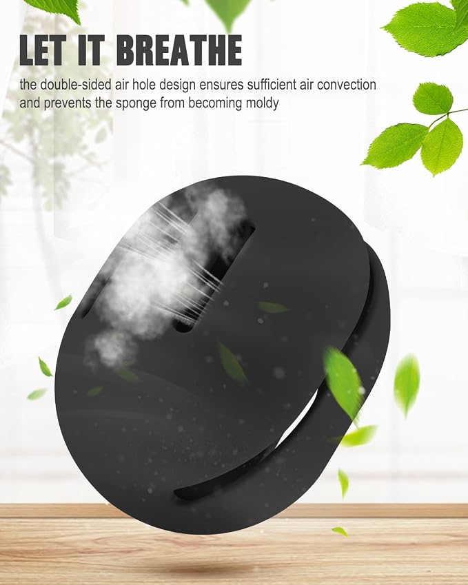 FERYES Makeup Sponge Holder – Shatterproof Eco-Friendly Silicone Beauty Make Up - Image 6