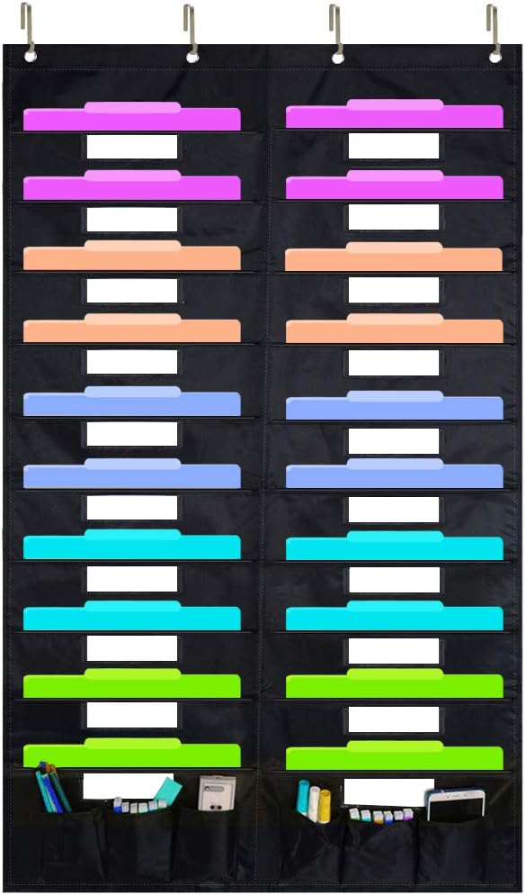 Eamay Hanging File Folder Organizer Wall Mounted by EAMAY