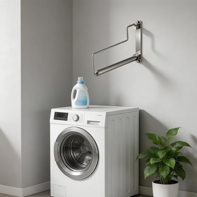 NEWRAIN Clothes Drying Rack, Laundry Racks - Image 4