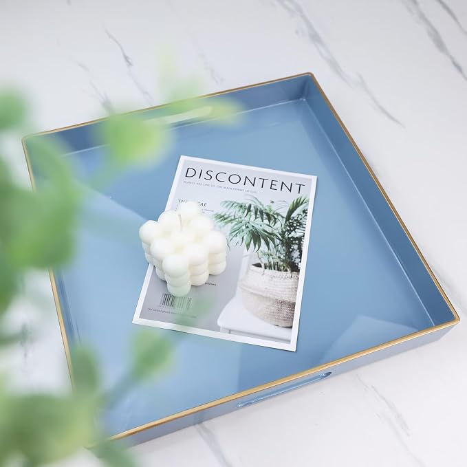 Spsyrine Light Blue Decorative Tray - Image 7