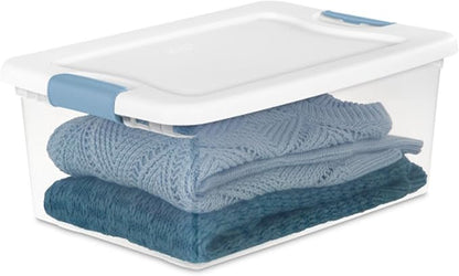 Sterilite 48-Pack Latching Box, Under Bed Storage Bins - Image 9