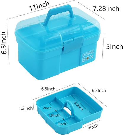 Kinsorcai 11'' Plastic Storage Box - Image 2