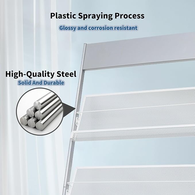 Floor Standing Magazine Rack, 4 Tier Document Display Rack, Suitable - Image 3