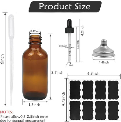 6 Pack 2oz Tincture Bottles - Image 4