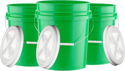 House Naturals 5 Gallon Bucket Pail Food Grade BPA Free by House+Naturals